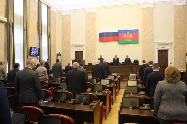 В кубанском парламенте прошло собрание фракции единороссов