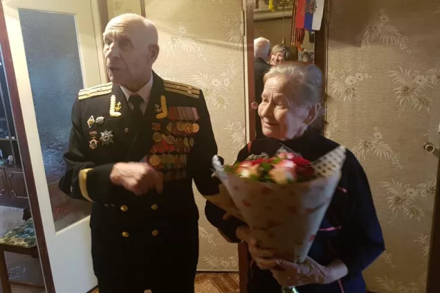 Татьяна Щербакова поздравила Анатолия Смирнова с 90-летием