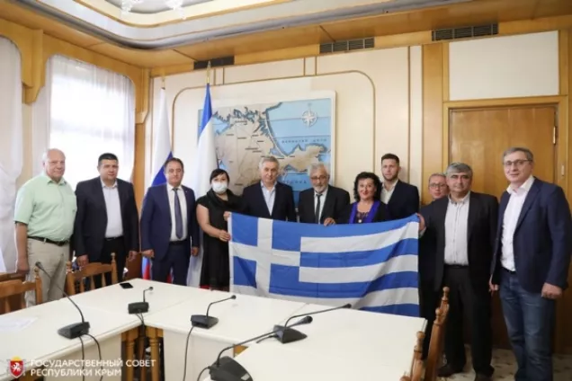 Крымские парламентарии встретились с делегацией из Греческой Республики