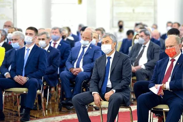 Владимир Путин подвел итоги работы Госдумы за пять лет