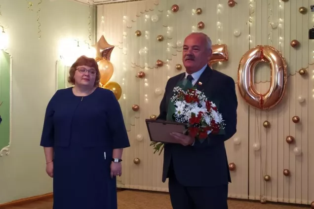 Евгений Дубовик поздравил коллектив детского сада № 91 с юбилеем