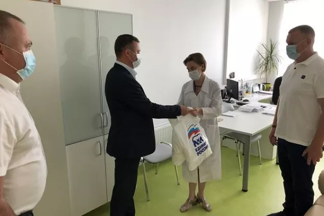 В Волгоградской области продолжается акция «#CпасибоВрачам»