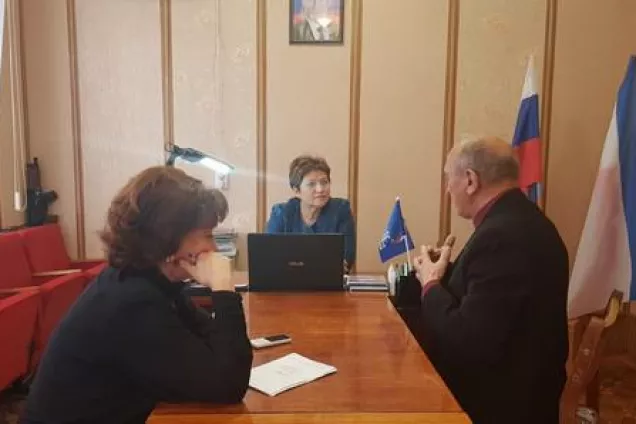 В рамках рабочей поездки заместитель председателя фракции «Единая Россия» Алла Пономаренко посетила Восходненское сельское поселение