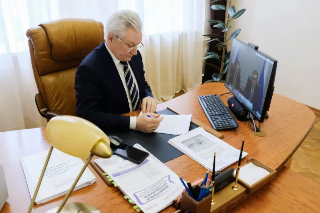 Александр Клыканов принял участие в обсуждении реализации нацпроекта «ЭКОЛОГИЯ»