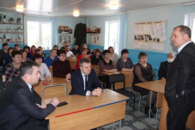 Сергей Булгаков посетил Палласовский район