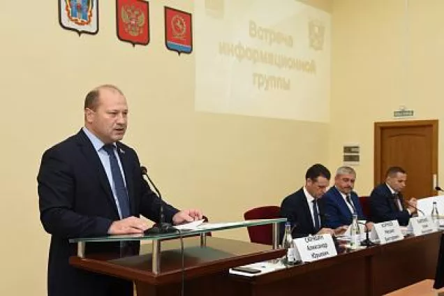 Александр Скрябин в составе информационной группы посетил Орловский и Зимовниковский районы