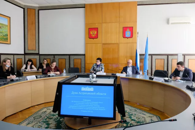Астраханские парламентарии провели совещание по вопросу оказания консультаций гражданам  из ДНР и ЛНР