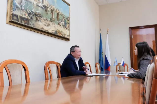 И. Мартынов рассказал о своей работе в попечительском совете Астраханского Госуниверситета