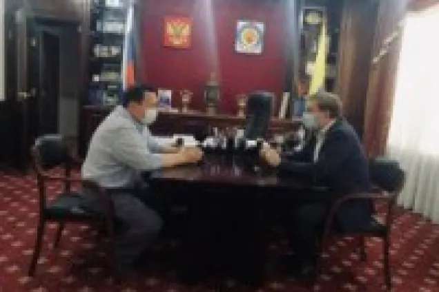 Анатолий Козачко провел рабочую встречу с сенатором Алексеем Майоровым