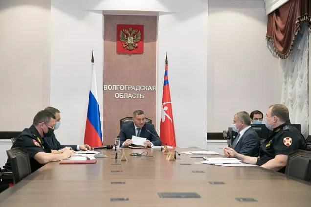 Андрей Бочаров провел заседание антитеррористической комиссии Волгоградской области