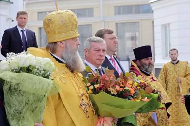 Патриарх Кирилл освятил кафедральный собор Рождества Пресвятой Богородицы в Ростове-на-Дону