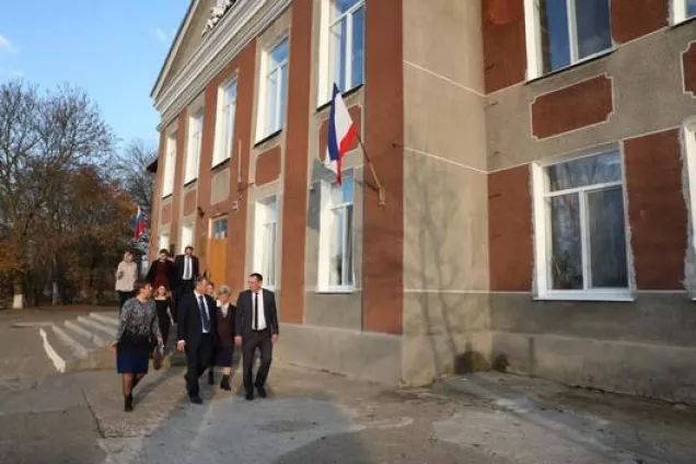 Владимир Константинов посетил село Просторное Джанкойского района