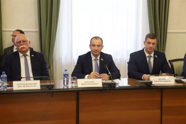 Спикер кубанского парламента Юрий Бурлачко.Город Сочи – это опорная территория региона