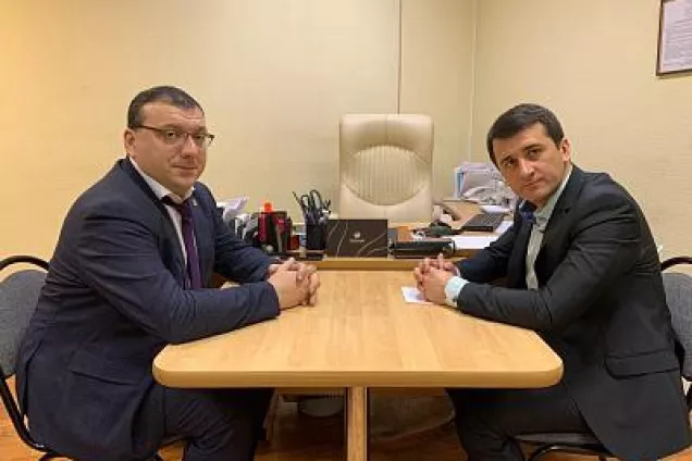 Евгений Федяев встретился с директором департамента транспорта Ростова-на-Дону