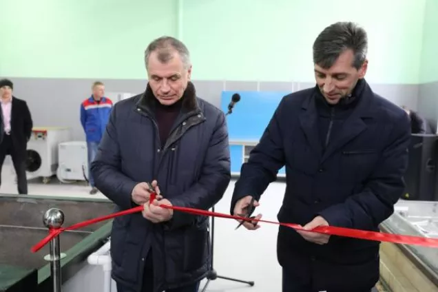 Владимир Константинов принял участие в открытии нового цеха на заводе «Море»