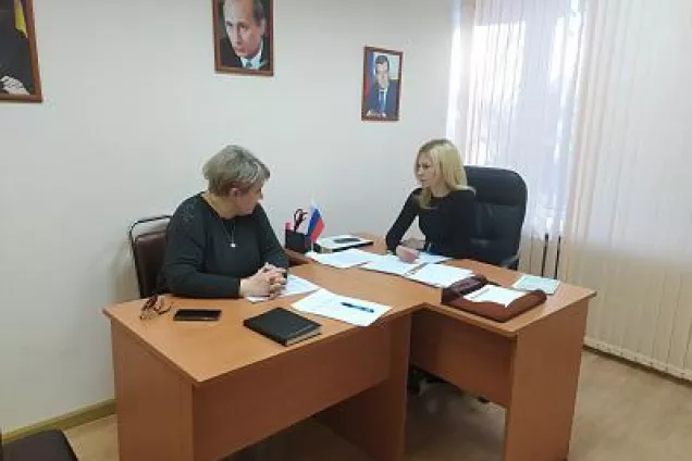 Екатерина Стенякина встретилась с жителями города Шахты