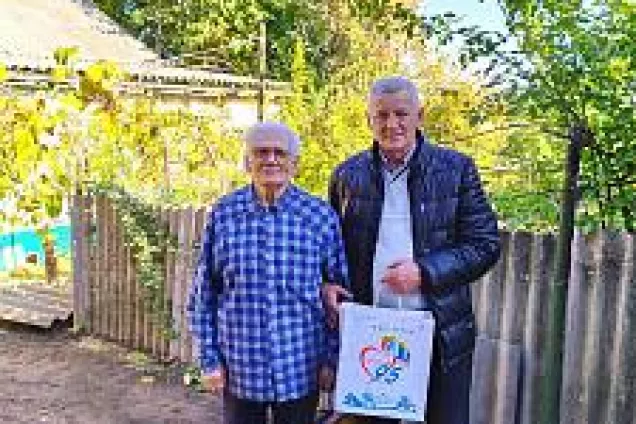 Саркис Гогорян поздравил с днем рождения двоих ветеранов Великой Отечественной войны