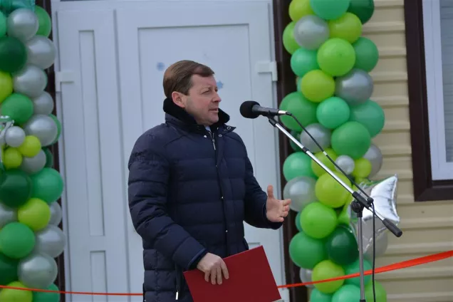 В Новокубанском районе открыли новые корпуса современной животноводческой фермы 