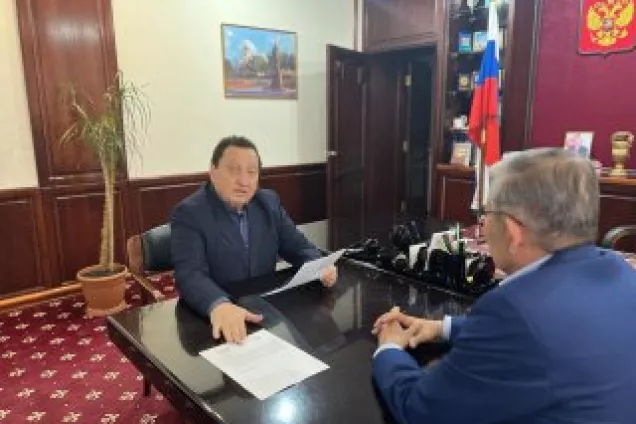 Спикер парламента Калмыкии А.Козачко.Историю делают личности