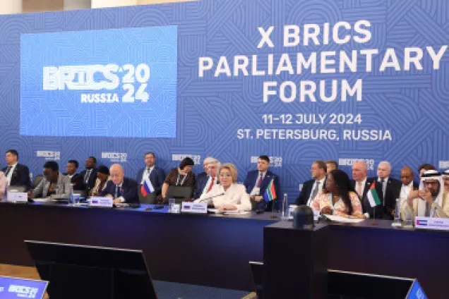 На X Парламентском форуме БРИКС обсудили роль парламентов в преодолении последствий кризисов