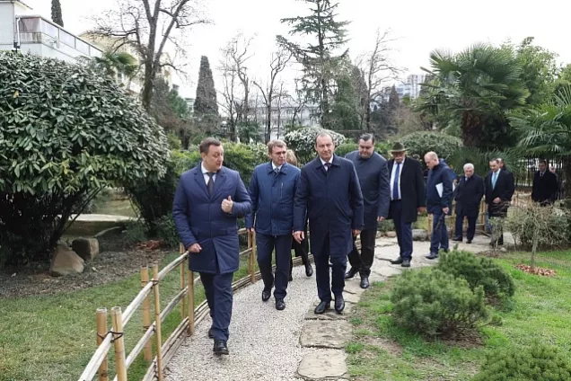 При участии парламентариев Кубани в Сочи реконструирован «Сад русско-японской дружбы»