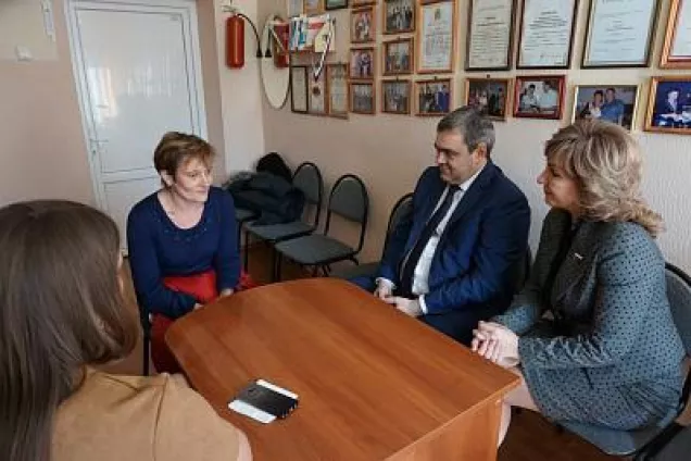 Сергей Рожков и Лариса Тутова провели совместный прием граждан