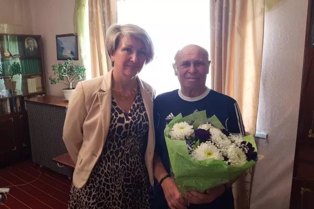 Татьяна Щербакова поздравила Ивана Зверева с 80-летием