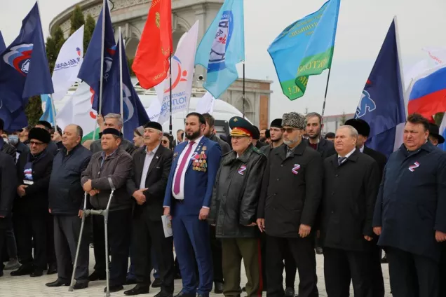 Парламентарии Ингушетии отметили годовщину провозглашения независимости ДНР