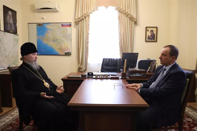 Ю.Бурлачко.Между депутатами Кубани и духовенством налажено тесное взаимодействие