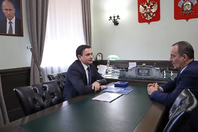 Спикер ЗСК Юрий Бурлачко провел встречу с председателем крайизбиркома