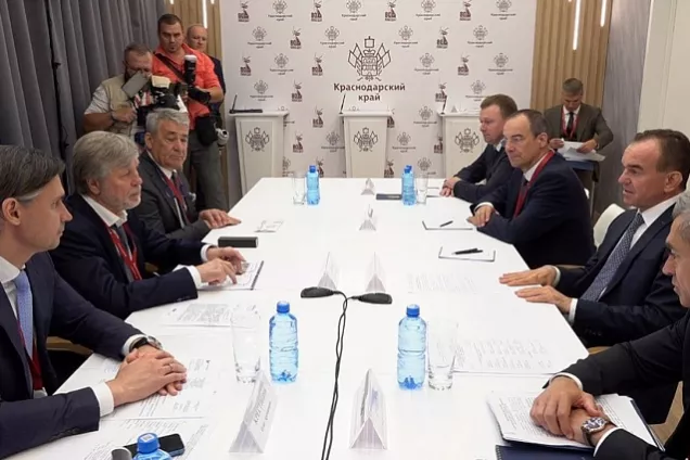 На ПМЭФ-2025  делегация Кубани подписала соглашения почти на 250 млрд рублей инвестиций