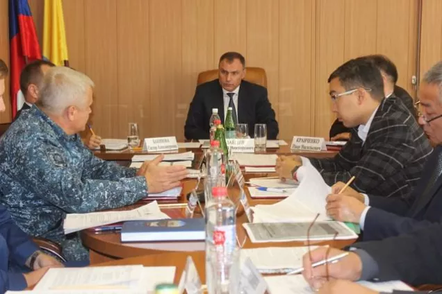 
С. Бакинова приняла участие в выездном заседании Антитеррористической комиссии Республики Калмыкия