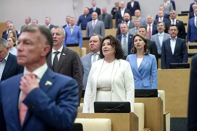 Председатель Государственной Думы  Володин подвел  итоги работы  весенней сессии Госдумы