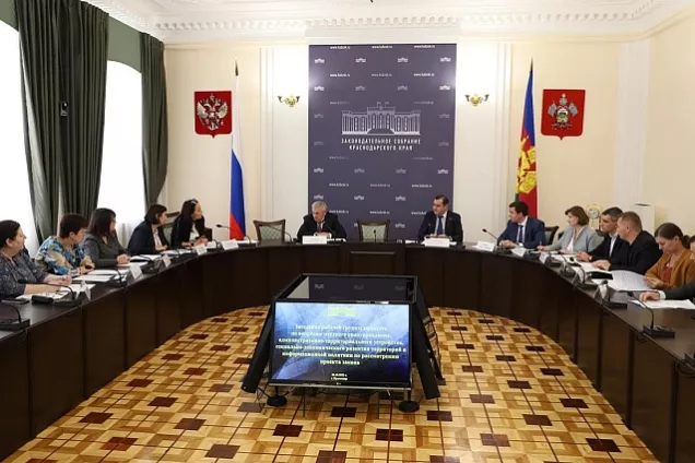 Депутаты Кубани обсудили порядок осуществления в крае международных и внешнеэкономических связей