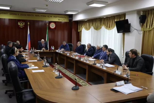 В парламенте Ингушетии прошло первое заседание  весенней сессии 2024 г