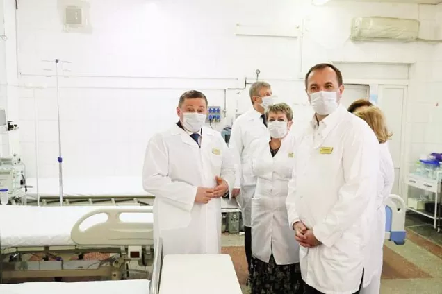 Завершен первый этап создания дополнительных инфекционных мест в медучреждениях региона