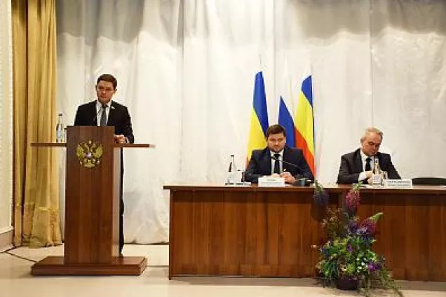 Александр Косачев  принял участие в работе информационной группы в Новошахтинске 