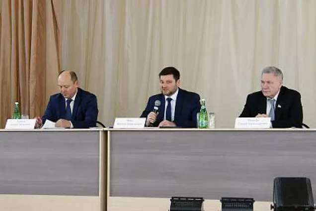 Сергей Михалев принял участие в работе информационной группы в городе Гуково 