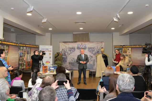 Спикер парламента Осетии принял участие в  выставки «Уроженцы Северной Осетии – участники Первой мировой войны»