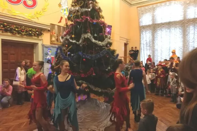 Новогоднее представление в Балаклаве 