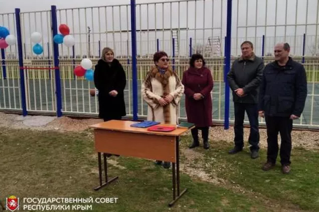 В Джанкойском районе открыта новая спортивная площадка