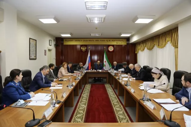 Прошло очередное заседание Совета Народного Собрания Республики Ингушетия