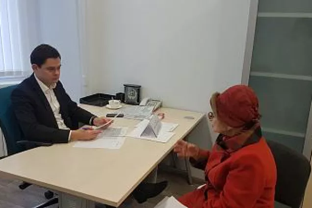 Александр Косачев провел прием избирателей