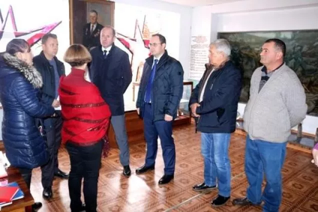 Сергей Трофимов с рабочим визитом посетил Сакский район