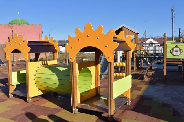 В Успенском районе Краснодарского края депутаты ЗСК открыли офис ВОП и детскую площадку