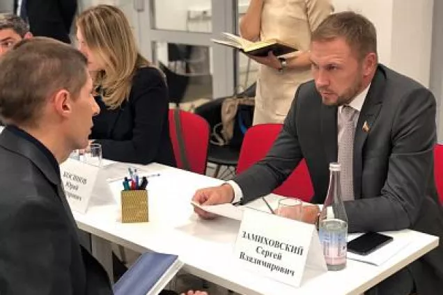 Депутат Сергей Замиховский провел прием граждан в Октябрьском районе Ростова