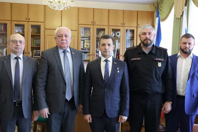 В Крыму состоялась встреча депутатов кубанского парламента и Госсовета Республики