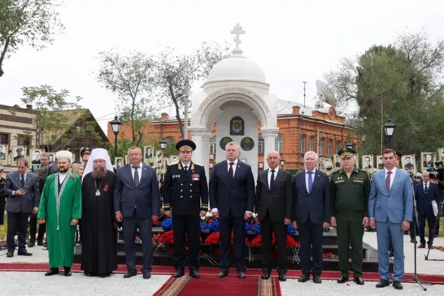 И.Мартынов принял участие в открытии мемориальной часовни в память о погибших в ВОВ
