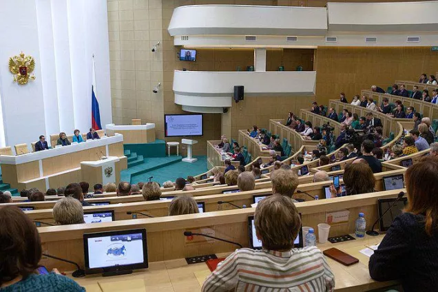 Екатерина Алтабаева в Совете Федерации приняла участие во встрече с тружениками социальной сферы села