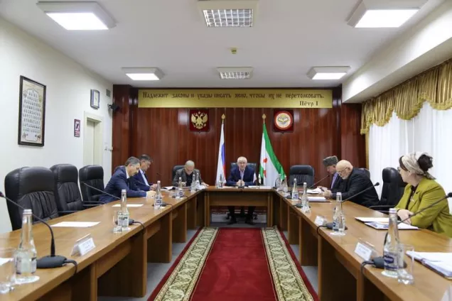 В Народном собрании Республики Ингушетия прошло очередное заседание Совета